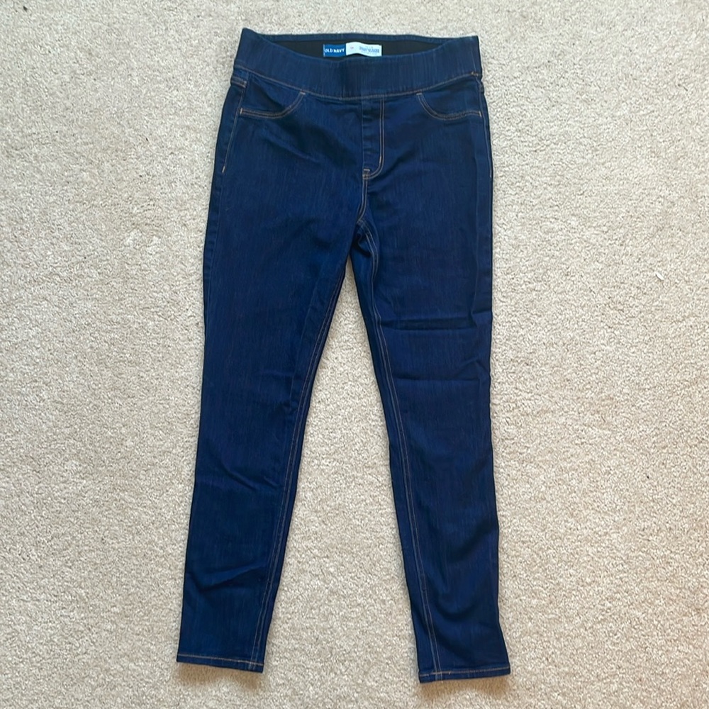 Old Navy Mid-Rise Rockstar Super Skinny Jeggings Size 10